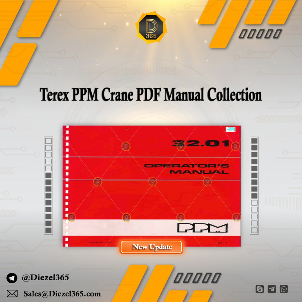 Terex PPM Crane PDF Manual Collection