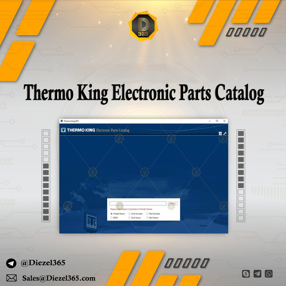 Thermo King Electronic Parts Catalog