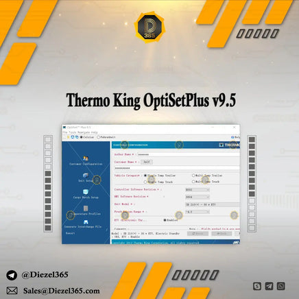 Thermo King OptiSetPlus v9.5 Diezel365