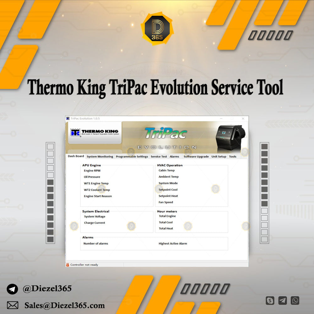 Thermo King TriPac Evolution Service Tool 1.0.5 ⛽ Diezel365
