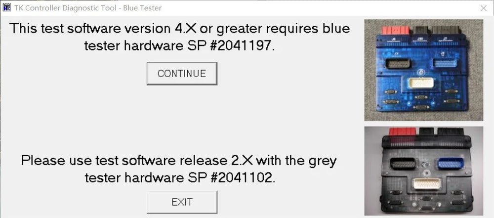 Thermo King SR-2 and SR-3 for the Blue Tester Diagnostic Tool Softwre v4.2.2