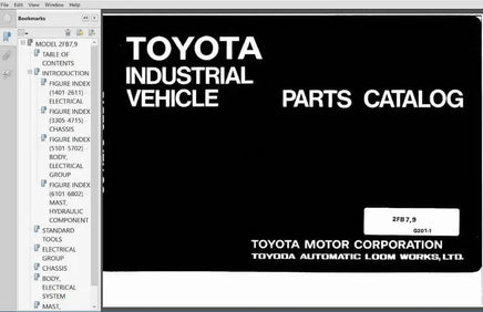 BT & Toyota Forklift Spare Parts and Service Manuals PDF Diezel365