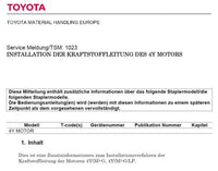 Toyota Forklift Truck Service Manuals PDF – Deutsch German Diezel365