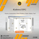 Kubota EPC Tractor, Construction, Power Products, Utility Vehicle, Turf ENGLISH – SPANISH Diezel365