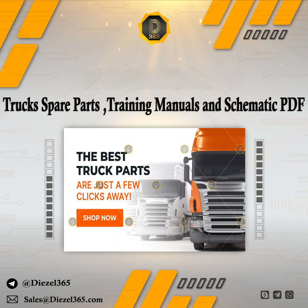 All Trucks Spare Parts ,Training Manuals and Schematic PDF Package