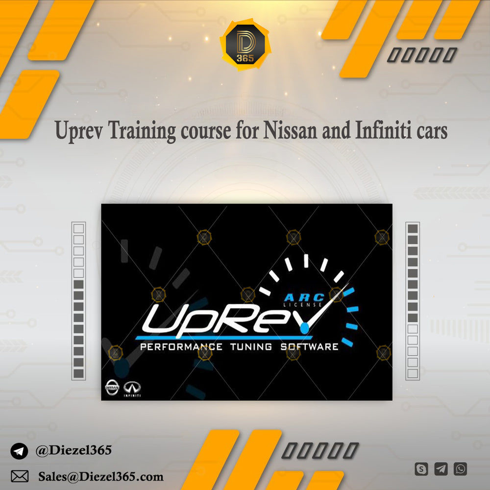 Uprev Training course for Nissan and Infiniti cars