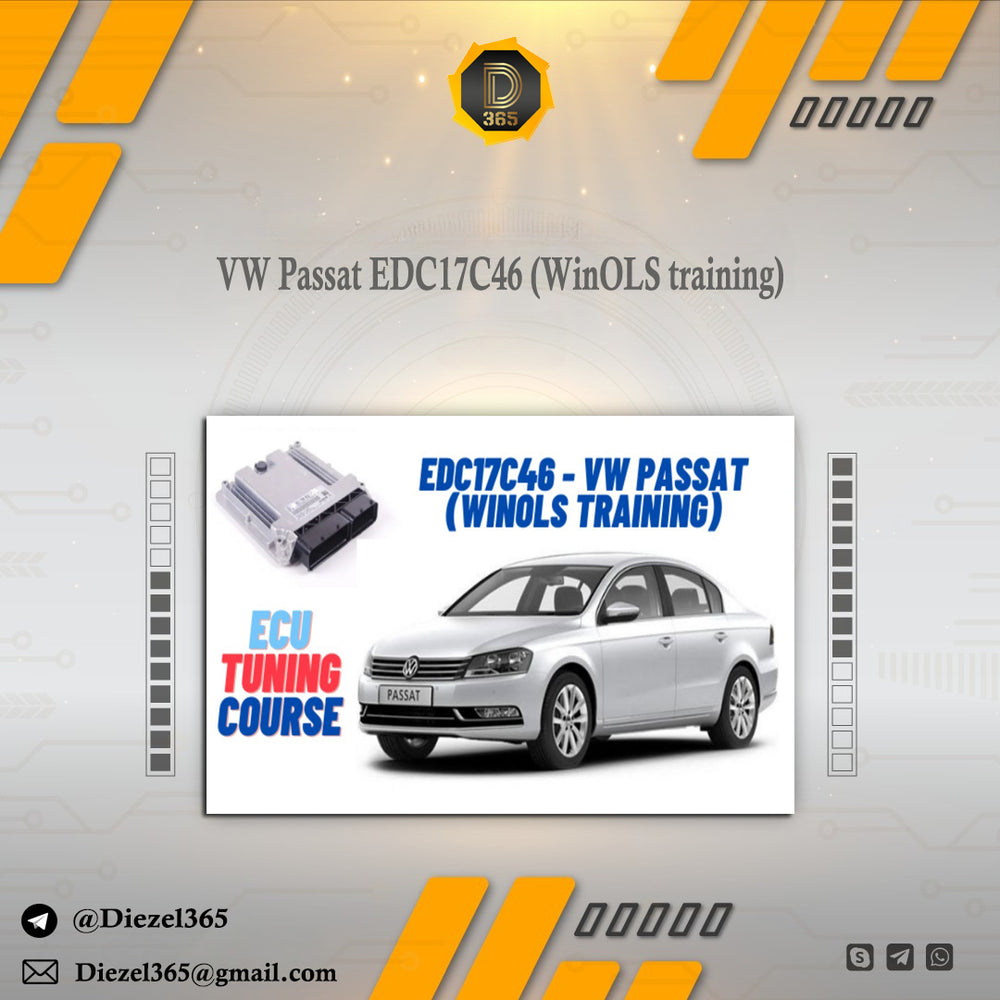 VW Passat EDC17C46 (WinOLS training)