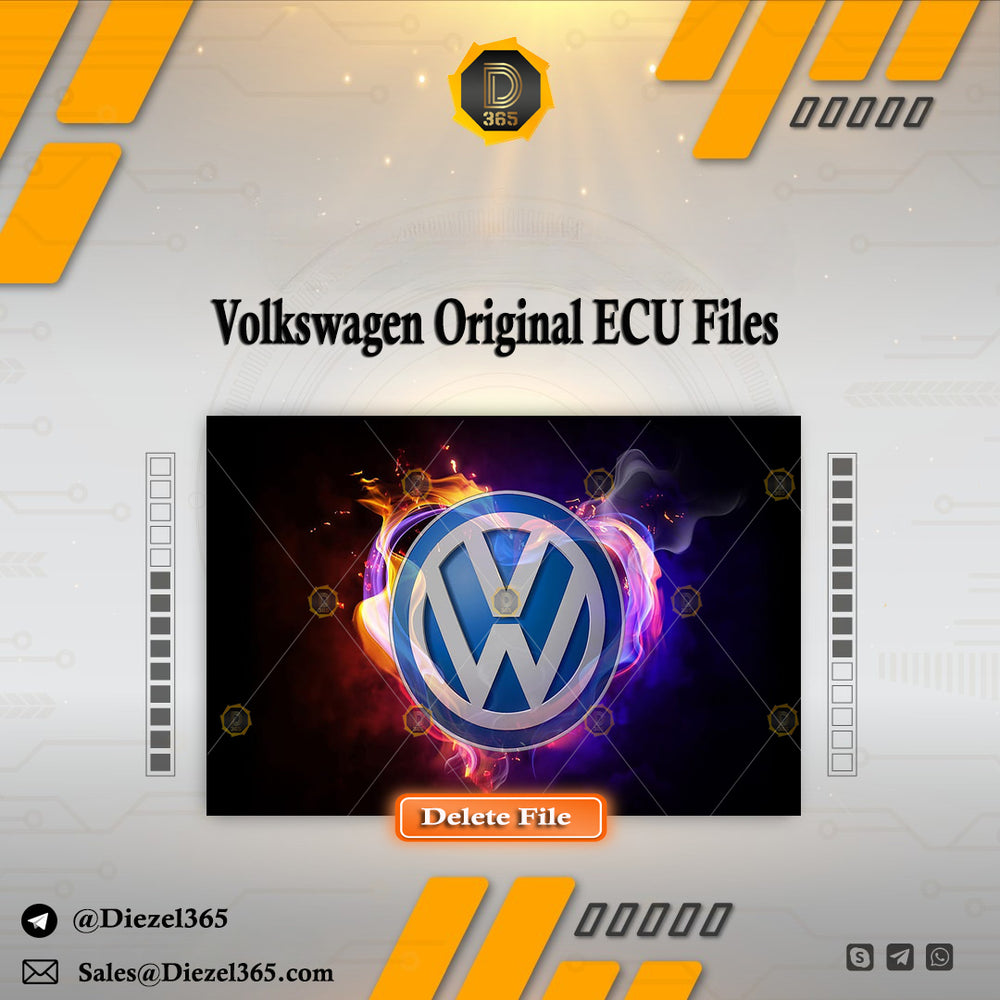 Volkswagen Original ECU Files - Big Package