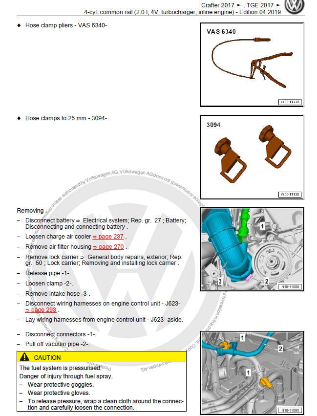 V.W Workshop Manuals & Wiring Diagrams PDF