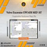 Volvo Excavator EW145B MID 187 - Construction Equipment Flash File Diezel365