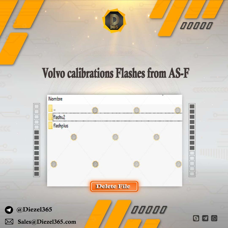 Volvo calibrations Flashes from AS-F