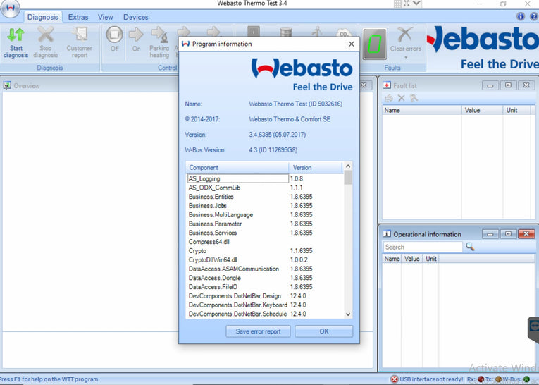 Webasto Thermo Test v3.4