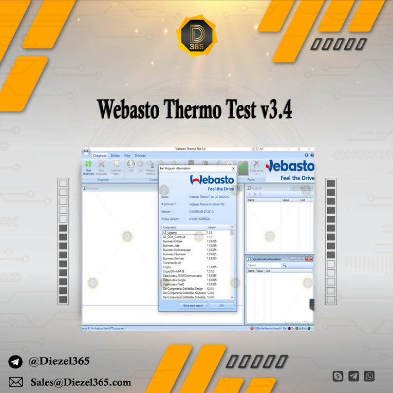 Webasto Thermo Test v3.4