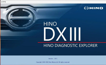 Hino DX3 v1.25.1 2025 Diagnostic Software + Unlock Keygen Diezel365