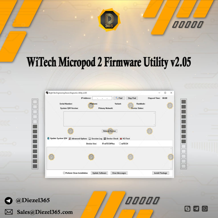 WiTech Micropod 2 Firmware Utility v2.05