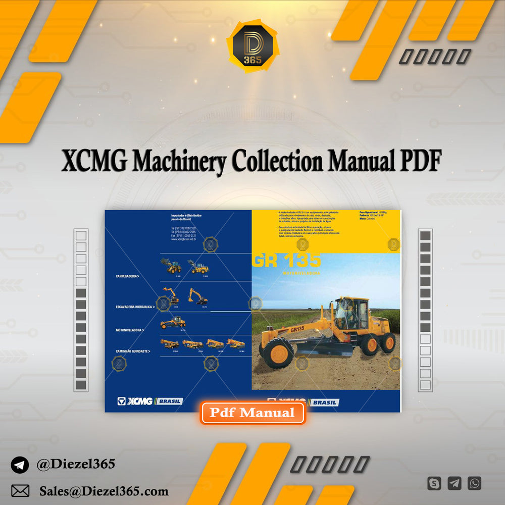 XCMG Machinery Collection Manual PDF