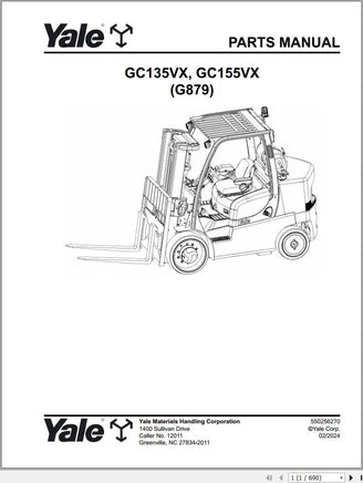 Yale Spare Parts Manual Forklift 1.82GB Collection PDF Diezel365