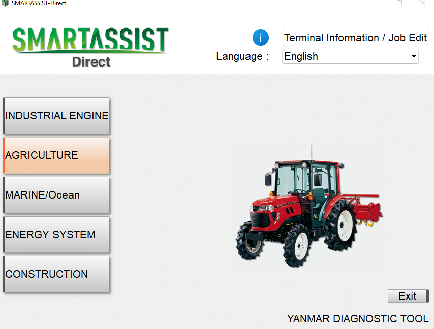 Yanmar SmartAssist - Direct v2.48 Diagnostic Tool – with Kg