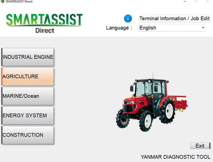 Yanmar SmartAssist - Direct v2.48 Diagnostic Tool – with Kg Diezel365