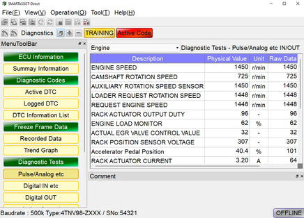 Yanmar SmartAssist - Direct v2.48 Diagnostic Tool – with Kg Diezel365