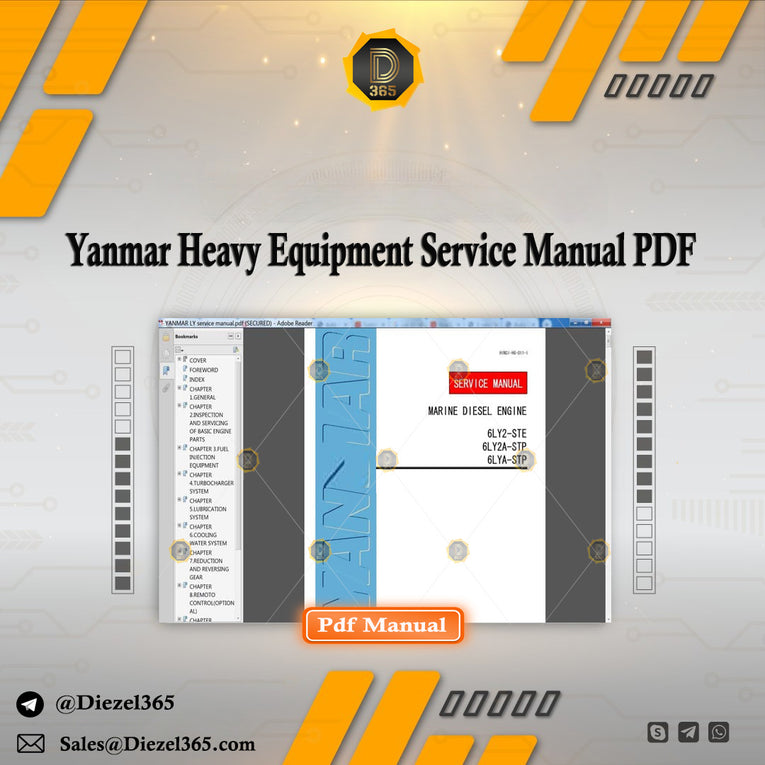 Yanmar Heavy Equipment Service Manual PDF