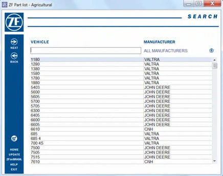 ZF Agriculture Parts Catalog 2022 Diezel365