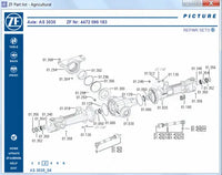 ZF Agriculture Parts Catalog 2022 Diezel365