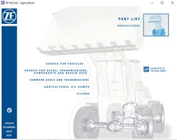 ZF Agriculture Parts Catalog 2022 Diezel365