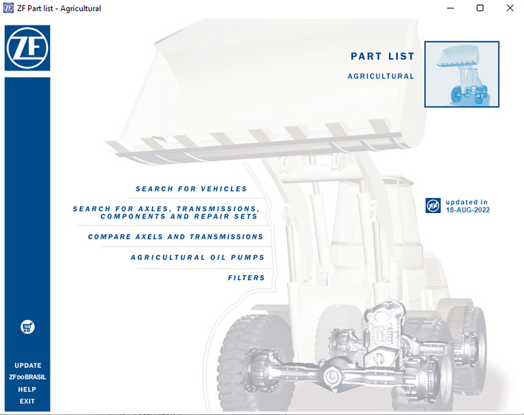 ZF Agriculture Parts Catalog 2022