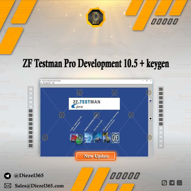 ZF Testman Pro Development 10.5 + Unlocking keygen