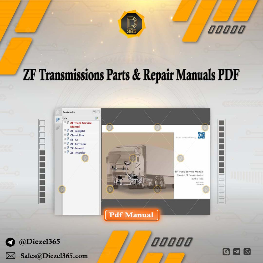 ZF Transmissions Parts & Repair Manuals 2020 PDF