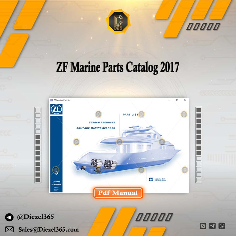 ZF Marine Parts Catalog 2017