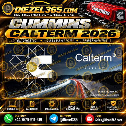 Commins CaIterm 2026 v5.17 Diezel365