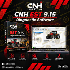 Case / New Holland CNH EST 9.15 Diagnostic Software – With Kg Diezel365