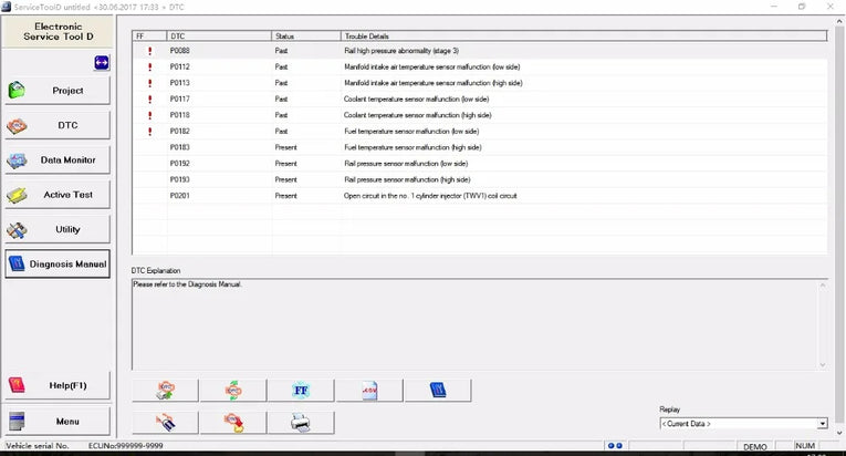 IHI Shibaura Service Tool D – with Kg