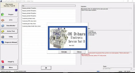 IHI Shibaura Service Tool D – with Kg Diezel365