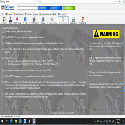 Allison Transmission V2019.1 + GEN5 2019 files + Unlock Keygen Diezel365