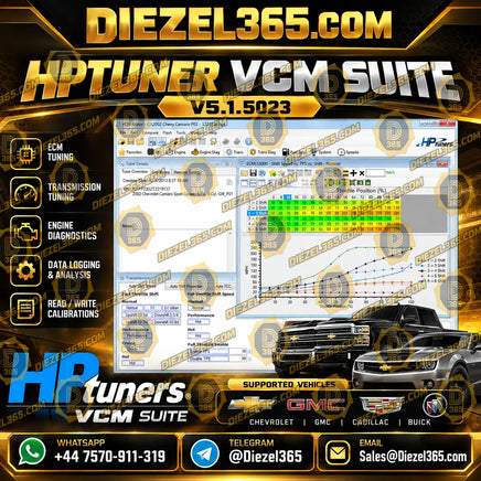 VCM Suite Editor Tool v5.1.5023 LAST UPDATE 2026 - No need BreakBox Diezel365