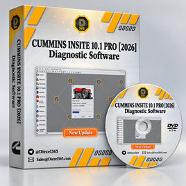 CUMMlNS lNSlTE 9.0 PRO [2024] Diagnostic Software + lNCAl DVD Diezel365