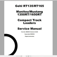 GEHL Machinery Heavy Equipment Service Manuals, Hydraulic & Electrical Schematic DVD 4.89GB PDF 2022 Diezel365