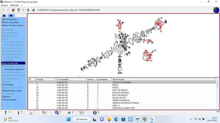 Bosch ESI [tronic] Diesel spare parts, injection pump test plans + Unlock KG Diezel365