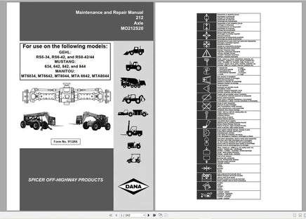 GEHL Machinery Heavy Equipment Service Manuals, Hydraulic & Electrical Schematic DVD 4.89GB PDF 2022 Diezel365