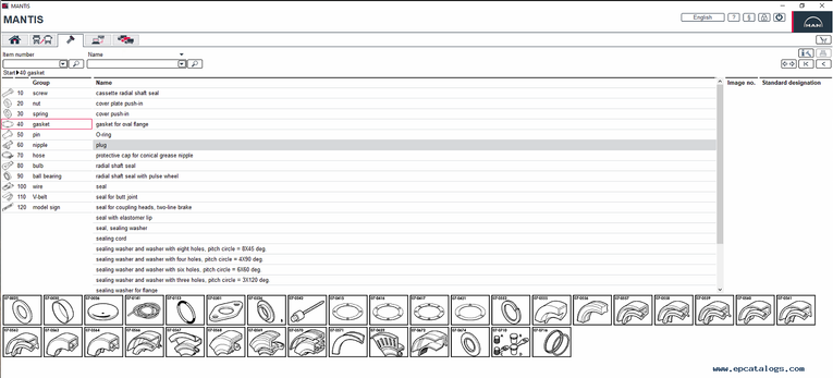 Man Mantis 7.1 Parts Catalog 07.2025