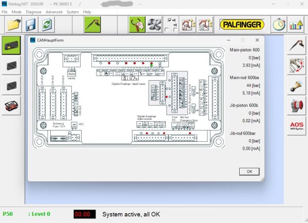 Paldiag.NET 2024.03 Palfinger Diagnostic Tool