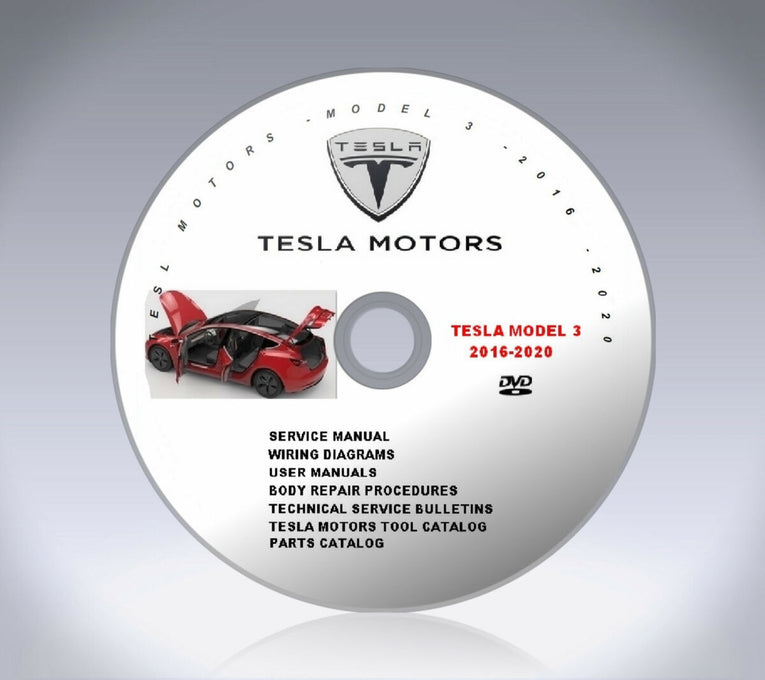 Tesla Model 3 2016-2020 Service Manual