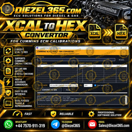 XCAL to HEX Convertor Tool Diezel365