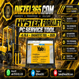 Yale PC Service Tool v5.16.6 Diagnostic Tool 2026 Diezel365