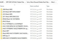 MACK MP7 MP8 MP10 ENGINE DPF EGR Delete Files Diezel365