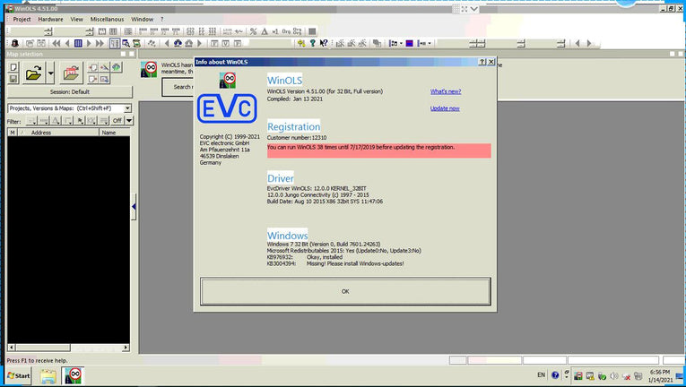 WinOLS 4.51 With Plugins vmwar + Damos files +ECM TITANIUM+ immo service tool v1.2+ ECU Remapping lessons