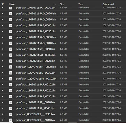 PCM flash files - Full Package 16.5 GB Diezel365